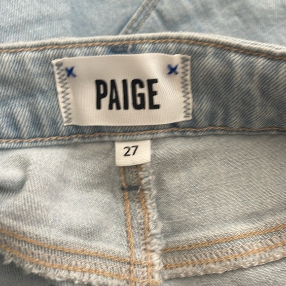 PAIGE Relaxed Collette Jean Size 27 Light Wash - Picture 4 of 5